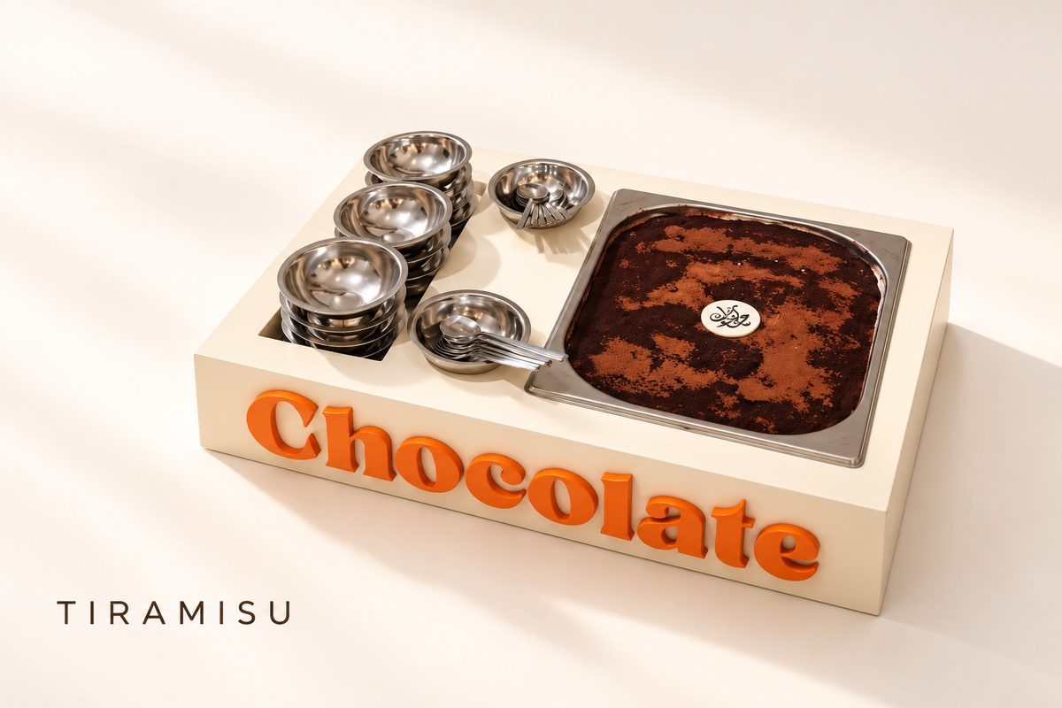 Tiramisu (10 to 25 guests)